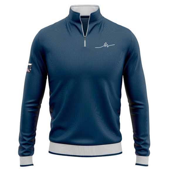 Boston Scott Golf Varsity Quarter Zip // BEST SELLER *NWT - Picture 1 of 1